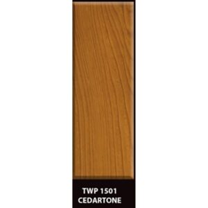 TWP 1501 Cedartone Low VOC Wood Preservation Stain - Eco-Friendly, Long-Lasting Protection, UV & Water Resistant, Easy to Apply - 1 Gallon