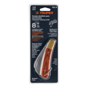 TRUPER NEL-8 8" Folding Electrician's Knife