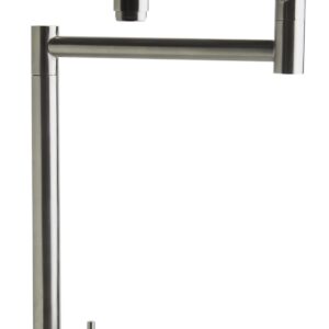 ALFI brand AB5018-BSS Pot Filler, 20"L x 15"H, Brushed Stainless Steel