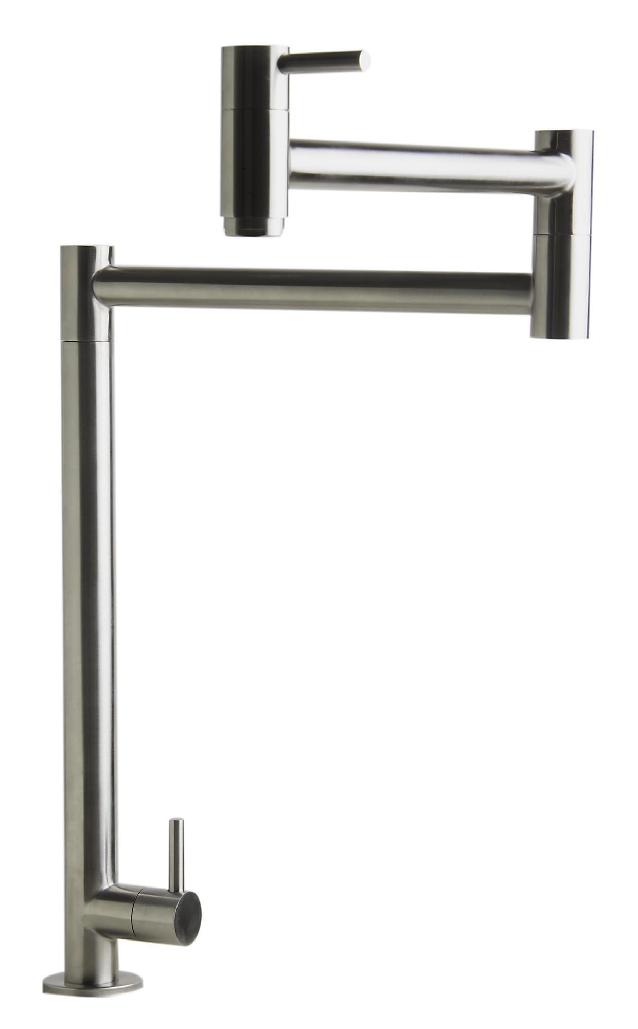 ALFI brand AB5018-BSS Pot Filler, 20"L x 15"H, Brushed Stainless Steel