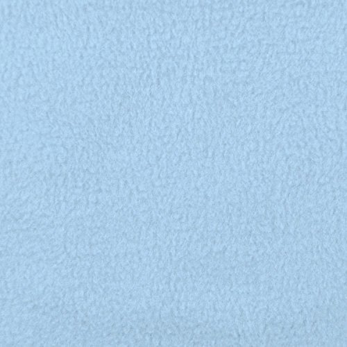 Light Blue Fleece Fabric - by The Yard