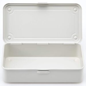 MUJI 37845831 Steel Tool Box 1, Approx. Width 7.9 x Depth 4.3 x Height 2.4 inches (20 x 11 x 6 cm)