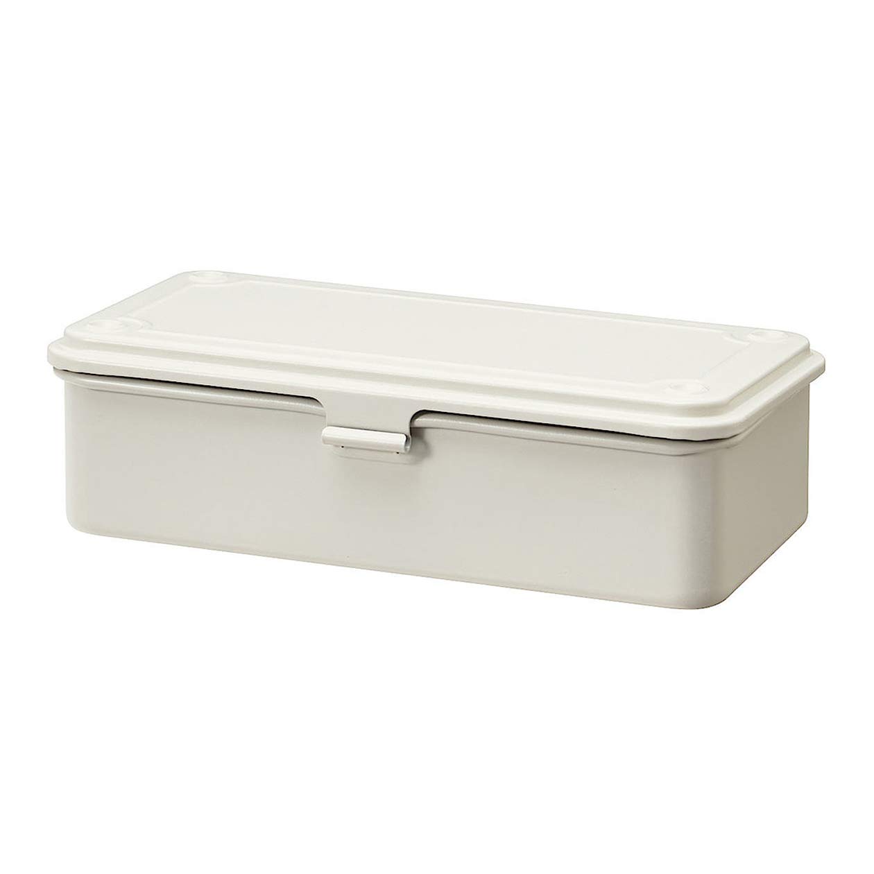 MUJI 37845831 Steel Tool Box 1, Approx. Width 7.9 x Depth 4.3 x Height 2.4 inches (20 x 11 x 6 cm)