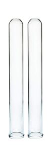 eisco labs 25ml borosilicate test tubes with inverse scale and graduations