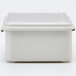 MUJI 37845831 Steel Tool Box 1, Approx. Width 7.9 x Depth 4.3 x Height 2.4 inches (20 x 11 x 6 cm)