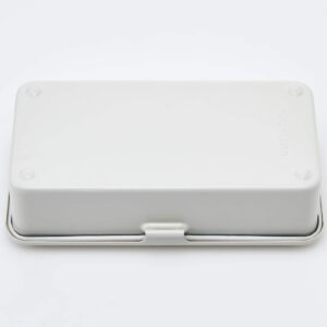 MUJI 37845831 Steel Tool Box 1, Approx. Width 7.9 x Depth 4.3 x Height 2.4 inches (20 x 11 x 6 cm)