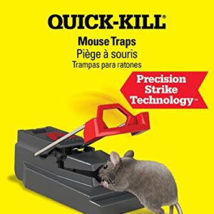 Victor Quick Kill Mouse Trap (Pack of 12 traps) Easy to Set mouse trap