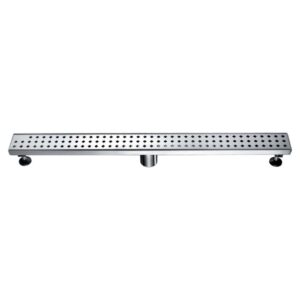 dawn lmi320304 mississippi river series linear shower drain, 32-inch