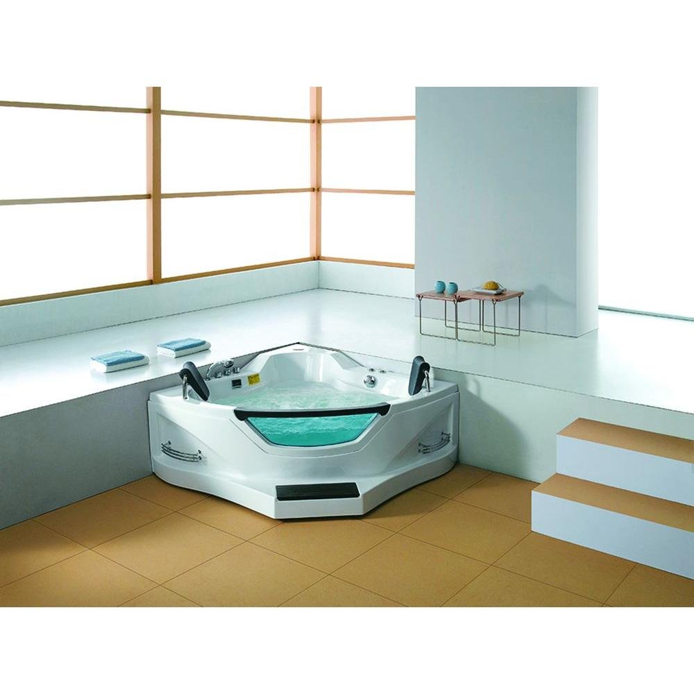 ARIEL Corner Whirlpool Bathtub Spa BT-084