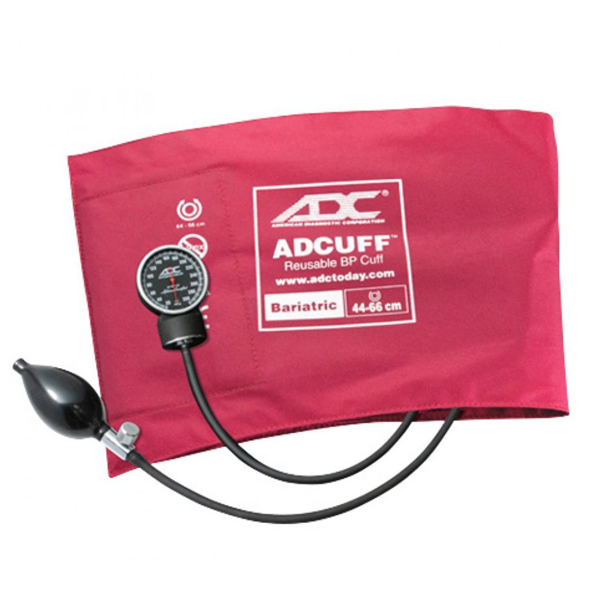 American Diagnostic Corporation Diagnostix 720 Pocket Aneroid Sphygmomanometer X-Large Burgundy