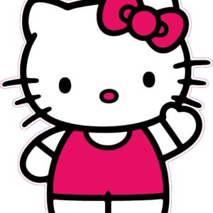 Hello Kitty Decal Wall Decor 24" x 20"