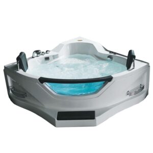 ariel corner whirlpool bathtub spa bt-084