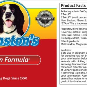 Winston's Pain Formula - for Dogs of All Ages and Sizes - 100% Natural Whole Food Supplement to Help Alleviate: Canine Arthritis, Inflammation and Joint + Hip Pain - 120 Chewable Tablets