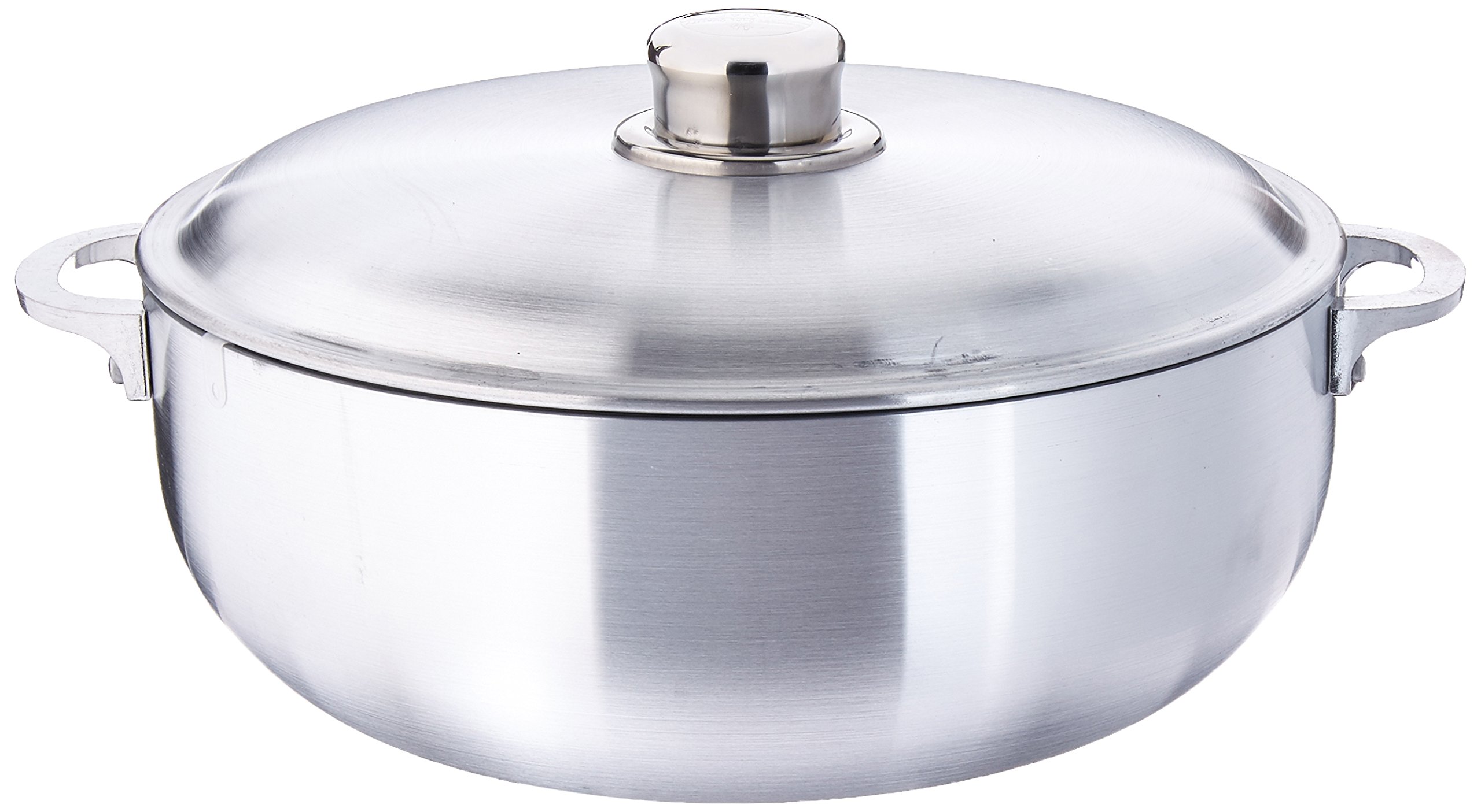 Uniware Super Quality Aluminum Caldero/ Stock Pot with Aluminum lid, Thickness 3mm