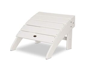 polywood® palm coast ottoman, white