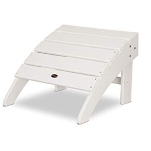 POLYWOOD® Palm Coast Ottoman, White