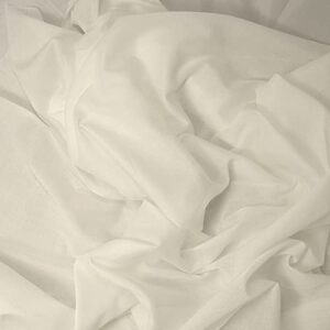 organic cotton voile fabric - natural - 5 yards