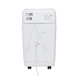 AIRCARE Space Saver Large Evaporative Whole House Commercial 6 Gallon Humidifier for Large Rooms 2,700 sq ft. With Digital Controls, Auto Humidistat and Automatic Shut Off