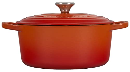 Le Creuset Enameled Cast Iron Signature Round Dutch Oven, 3.5 qt. , Flame