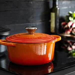 Le Creuset Enameled Cast Iron Signature Round Dutch Oven, 3.5 qt. , Flame