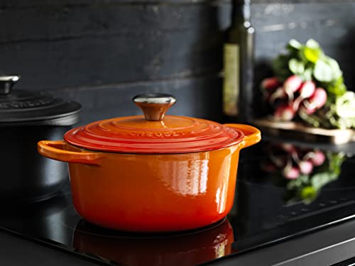 Le Creuset Enameled Cast Iron Signature Round Dutch Oven, 3.5 qt. , Flame