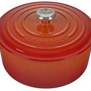 Le Creuset Enameled Cast Iron Signature Round Dutch Oven, 3.5 qt. , Flame