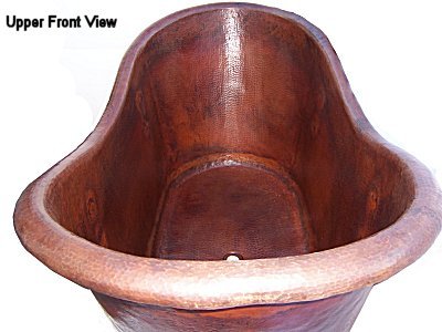 Fine Crafts Imports Hammered Copper Bath tub