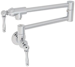 franke pf3300 farm house kitchen faucet series wall-mounted pot filler, chrome