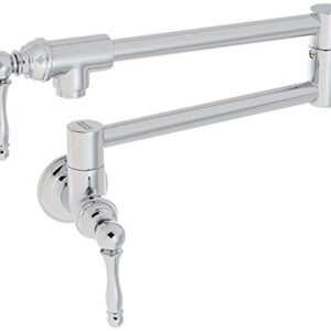 Franke PF3300 Farm House Kitchen Faucet Series Wall-Mounted Pot Filler, Chrome