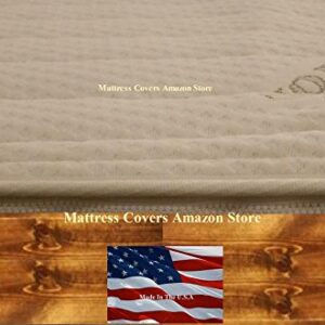 California King Semi Wave waterbed Mattress w/Cotton Zipper & Heater