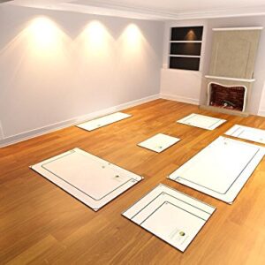 Plan A Space LS1 Living Spaces - (14) Life Size Furniture Templates, Complete Living, Sitting or Common Room Planning Kit