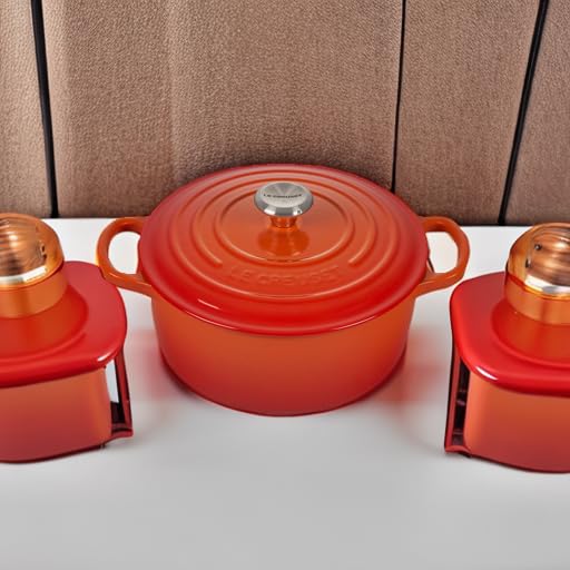 Le Creuset Enameled Cast Iron Signature Round Dutch Oven, 3.5 qt. , Flame