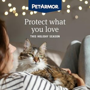 PetArmor Plus Flea and Tick Prevention for Cats, Cat Flea and Tick Treatment, 3 Doses, Waterproof Topical, Fast Acting, Cats Over 1.5 lbs