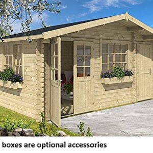 Allwood Estelle 4 | 148 SQF Cabin Kit, Garden House