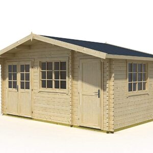 Allwood Estelle 4 | 148 SQF Cabin Kit, Garden House