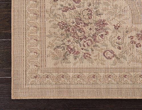 Unique Loom Versailles Collection Traditional Classic Medallion Motif Area Rug (2' 7 x 10' 0 Runner, Tan/ Ivory)