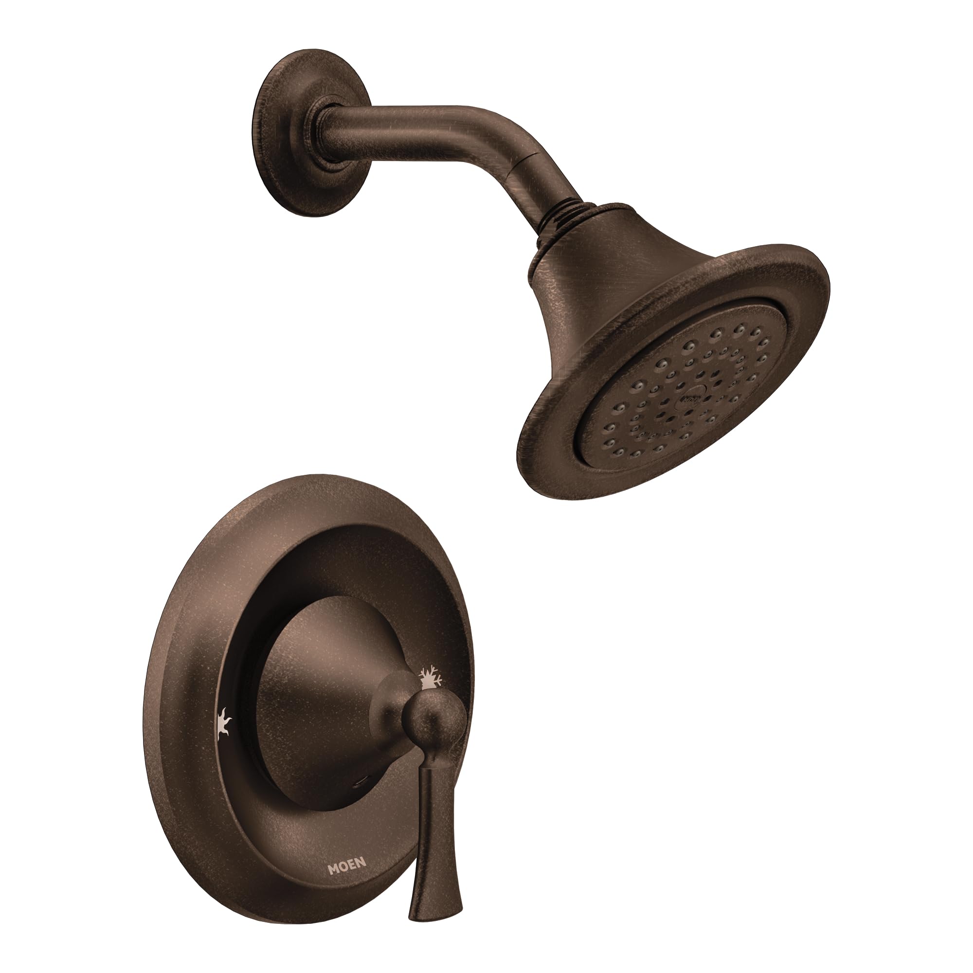 Moen Wynford Oil Rubbed Bronze Posi-Temp Shower Trim Kit Valve Required, T4502ORB