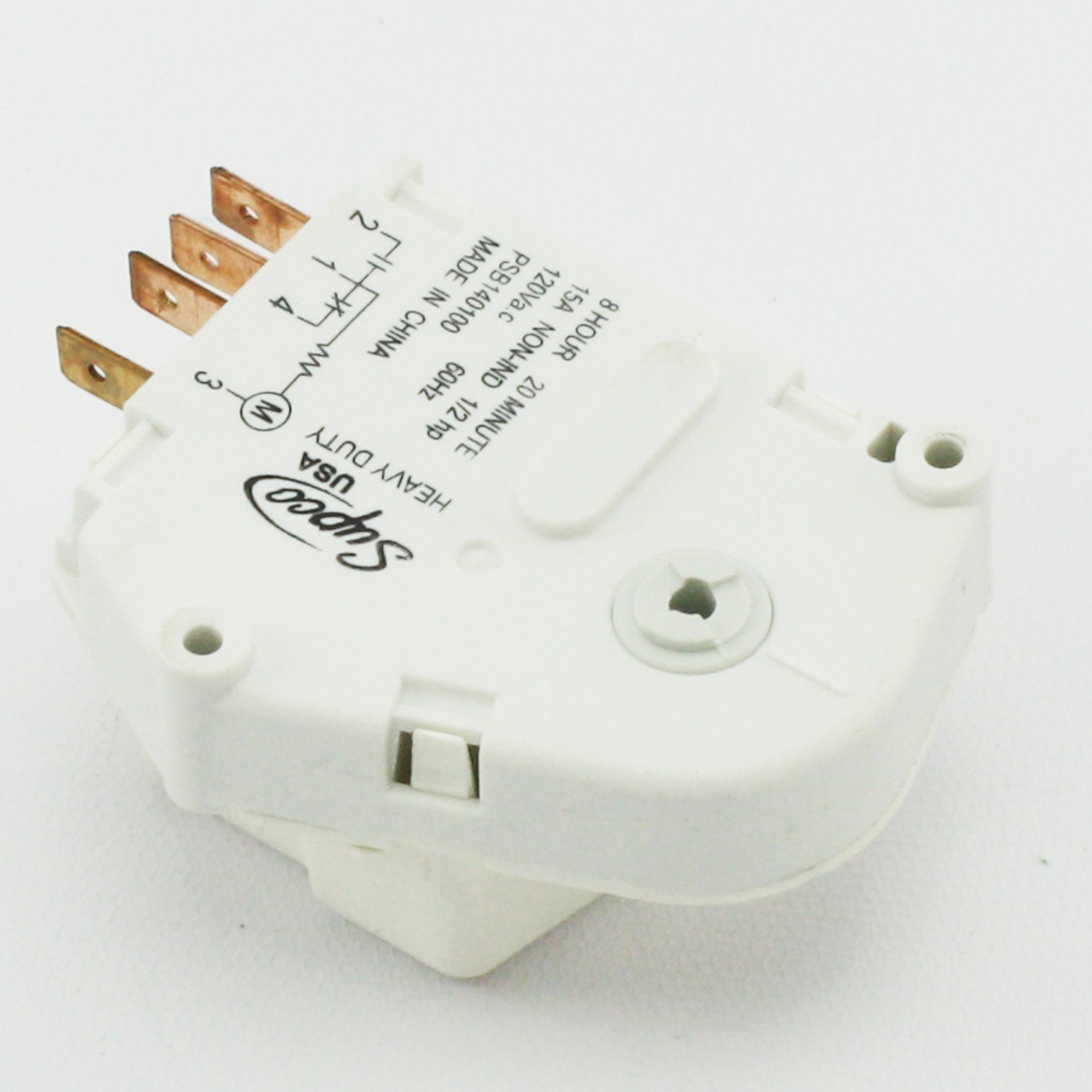 Supco SZ3081180 Refrigerator Freezer Defrost Timer For Sub Zero 3081180, Electrolux 5303917634