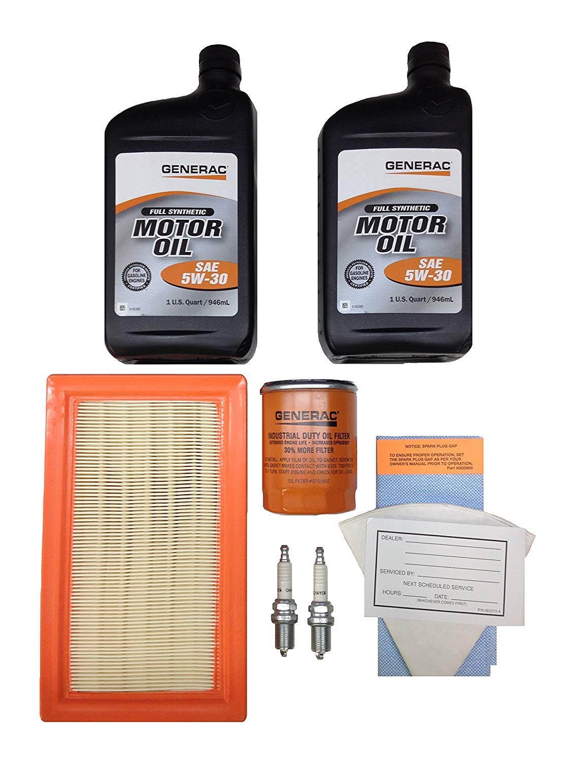 Generac Maintenance Kit 990 14-17KW 5W30 SN EVL Part# 0J93220SSM