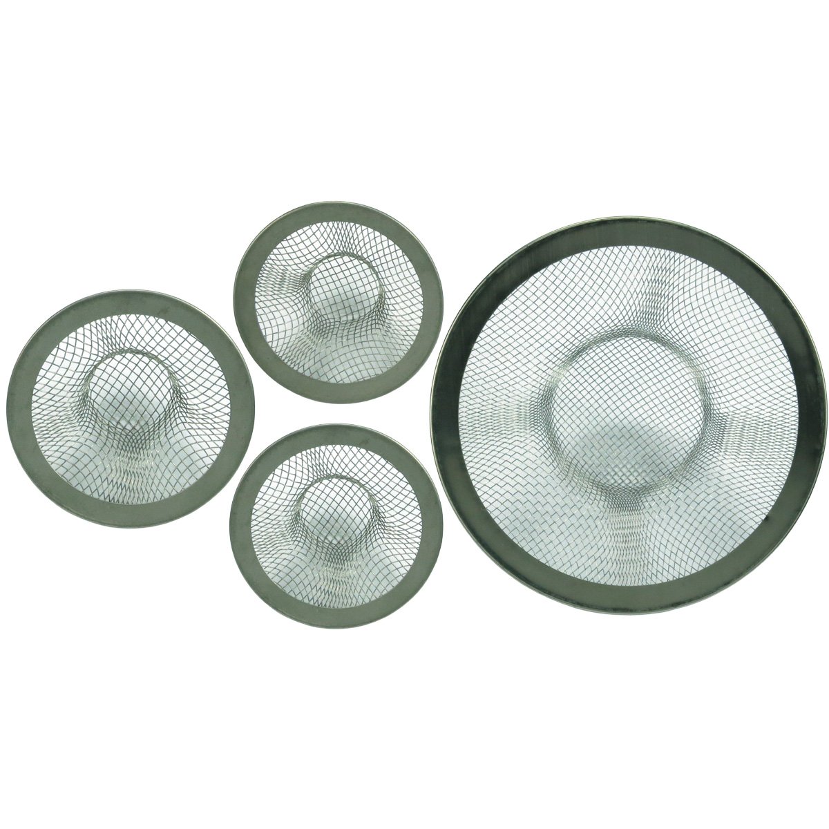 HTS 315S4 4Pc Stainless Steel Mesh Sink Strainer Set