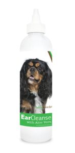 healthy breeds cavalier king charles spaniel ear cleanse with aloe vera cucumber melon 8 oz