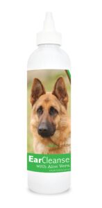 healthy breeds german shepherd ear cleanse with aloe vera cucumber melon 8 oz