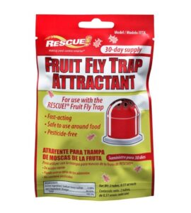 rescue! fruit fly trap attractant(2 pack)