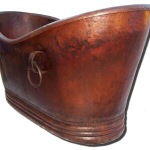 Fine Crafts Imports Hammered Copper Bath tub