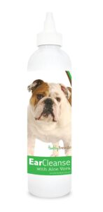 healthy breeds bulldog ear cleanse with aloe vera cucumber melon 8 oz