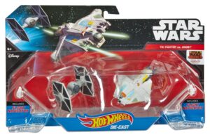 hot wheels star wars rebels ghost vs. tie fighter starships (pack of 2)