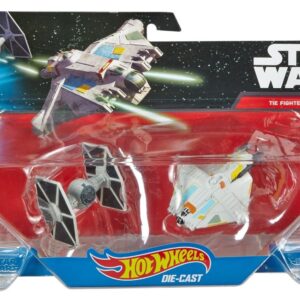 Hot Wheels Star Wars Rebels Ghost vs. Tie Fighter Starships (Pack of 2)