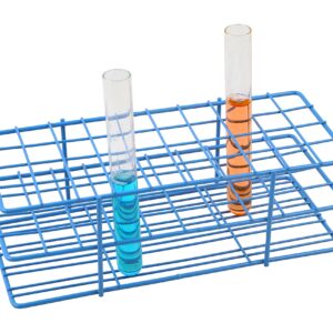 EISCO Wire Test Tube Rack - Holds 40 Tubes with 18-20mm Diameter - Epoxy-Coated Steel