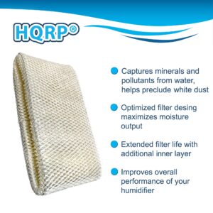 HQRP Wick Filter Compatible with Holmes Humidifier HM3500, HM3501, HM3600, HM3650, HM3656, HM3640, HM3641, HM3655, Replacement HWF75CS / HWF75 D / SF221 / HWF72 / HWF72R