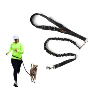 Mighty Paw Hands Free Dog Leash | Bungee Waist Leash for Dog Walking. Dog Running Leash Hands Free. Hands Free Leash for Large Dogs, Medium & Small Dogs. Dog Leash Waist Belt (36" - 48") Up To 150 lbs